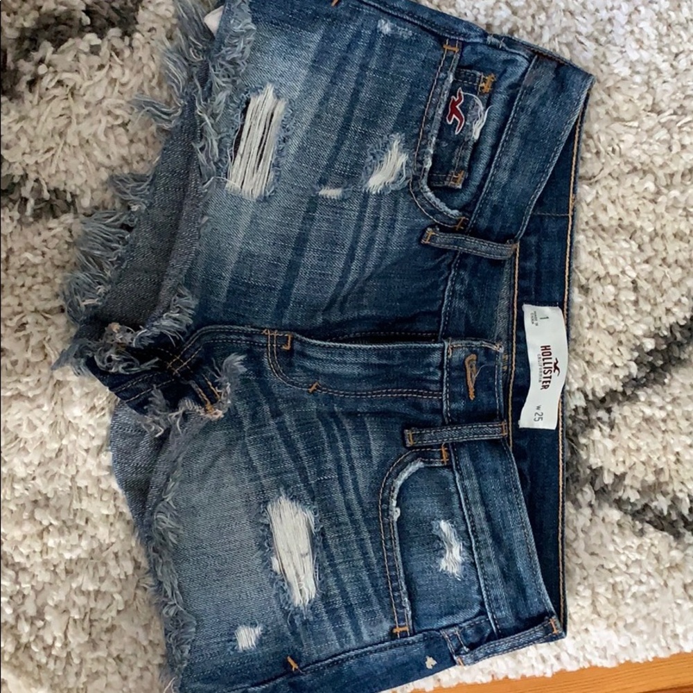 Hollister jean shorts